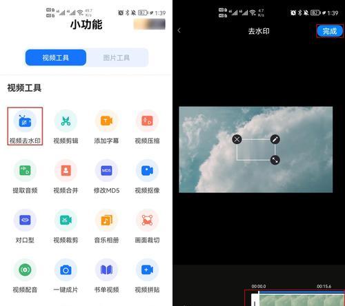 小视频水印去除方法大揭秘（简单教你如何快速去除小视频水印）