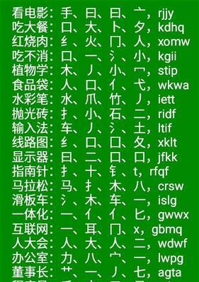 快速掌握五笔词组输入方法的技巧（打字更，学习更便捷）