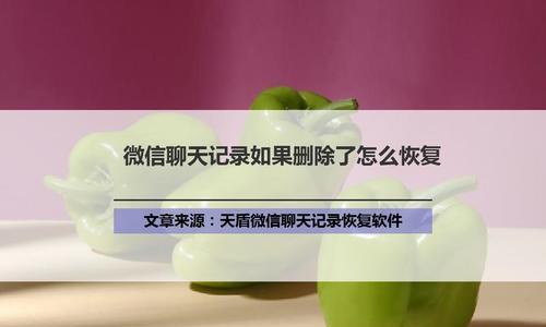 微信聊天记录恢复方法大全（教你快速找回误删或丢失的微信聊天记录）