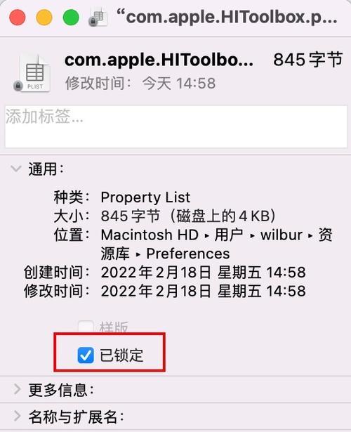 解决苹果电脑文件被锁定的方法（解锁苹果电脑文件的有效技巧）