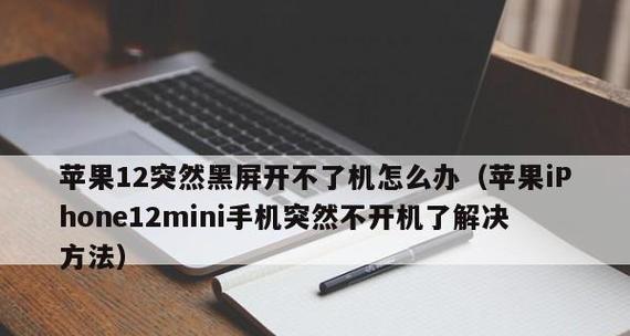 苹果12黑屏无法重启怎么办？强制重启步骤和解决方法是什么？